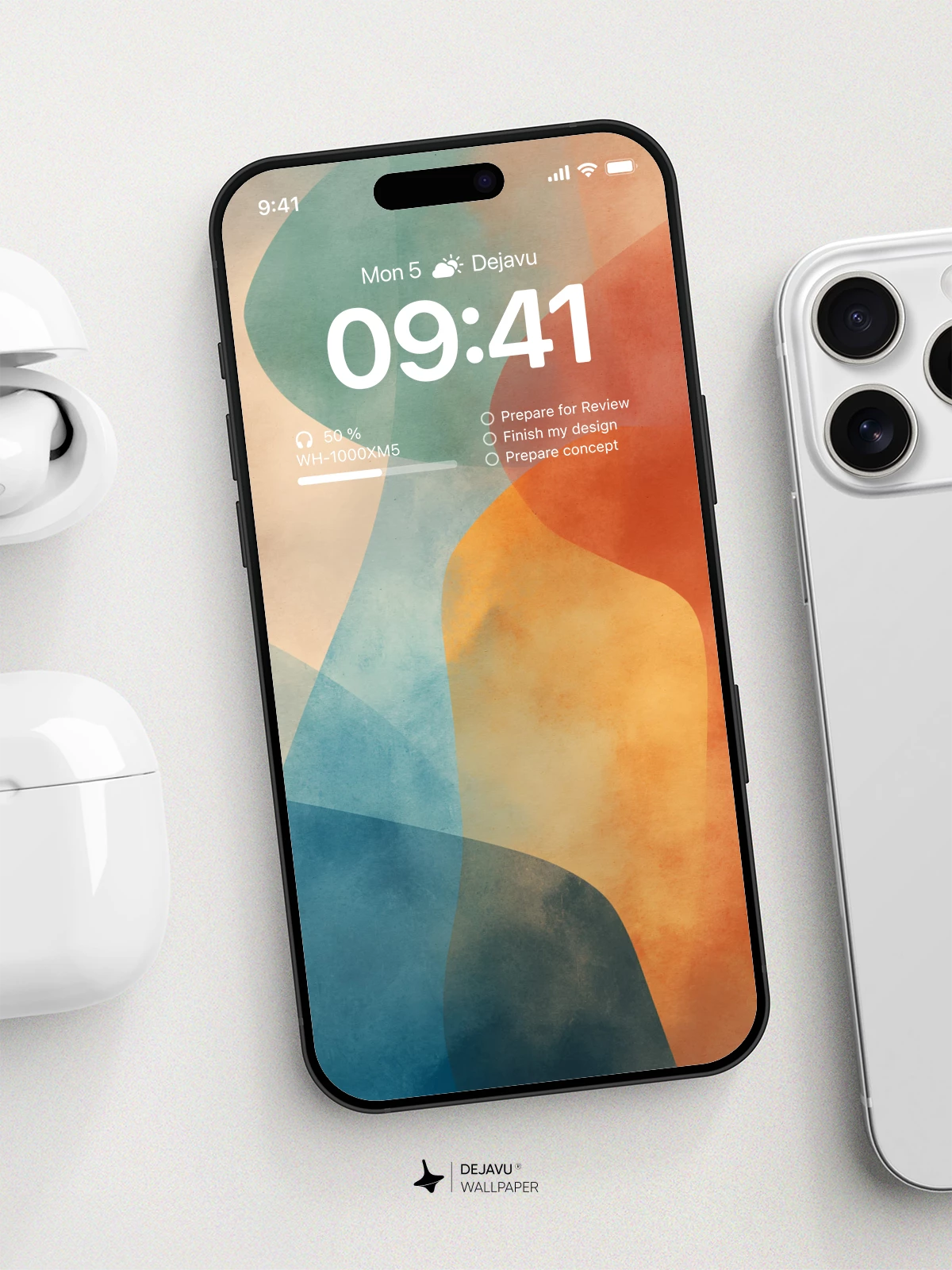 Abstract Gradient Wallpaper 4K for Mobile Background