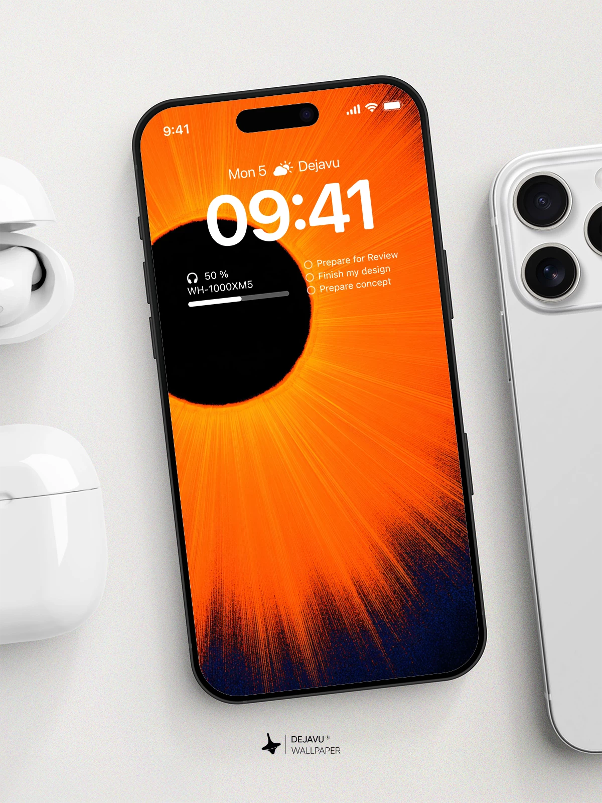 Solar Eclipse Wallpaper 4K for iPhone Lock Screen