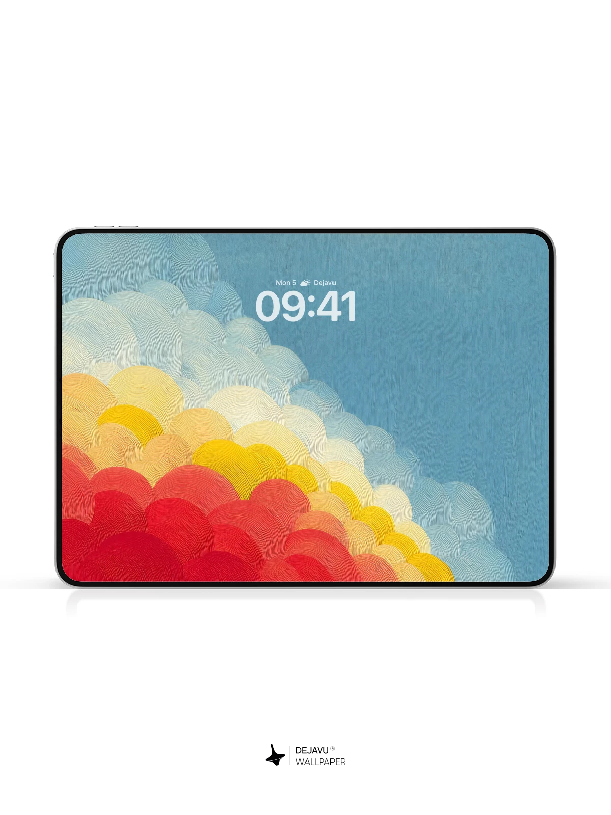 Colorful Gradient Wallpaper 4K for iPhone Lock Screen