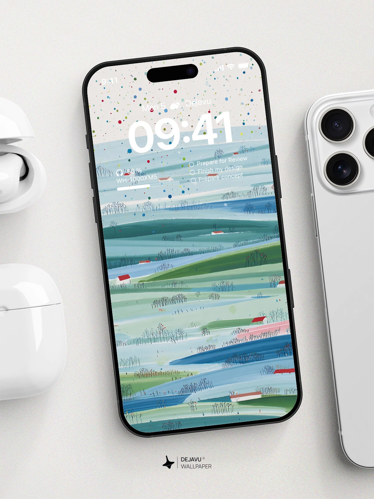 Winter Landscape Wallpaper 4K for iPhone Lock Screen