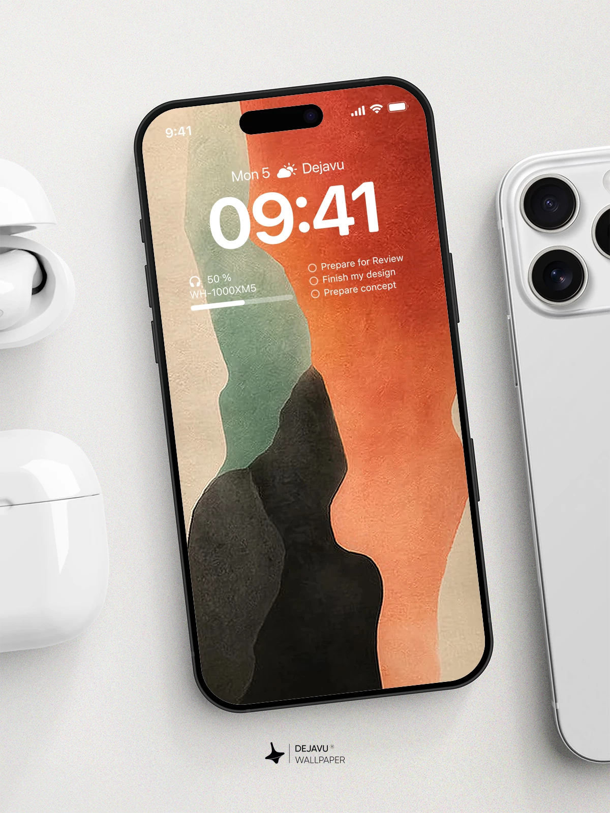 Abstract Colorful Wallpaper 4K for iPhone Lock Screen