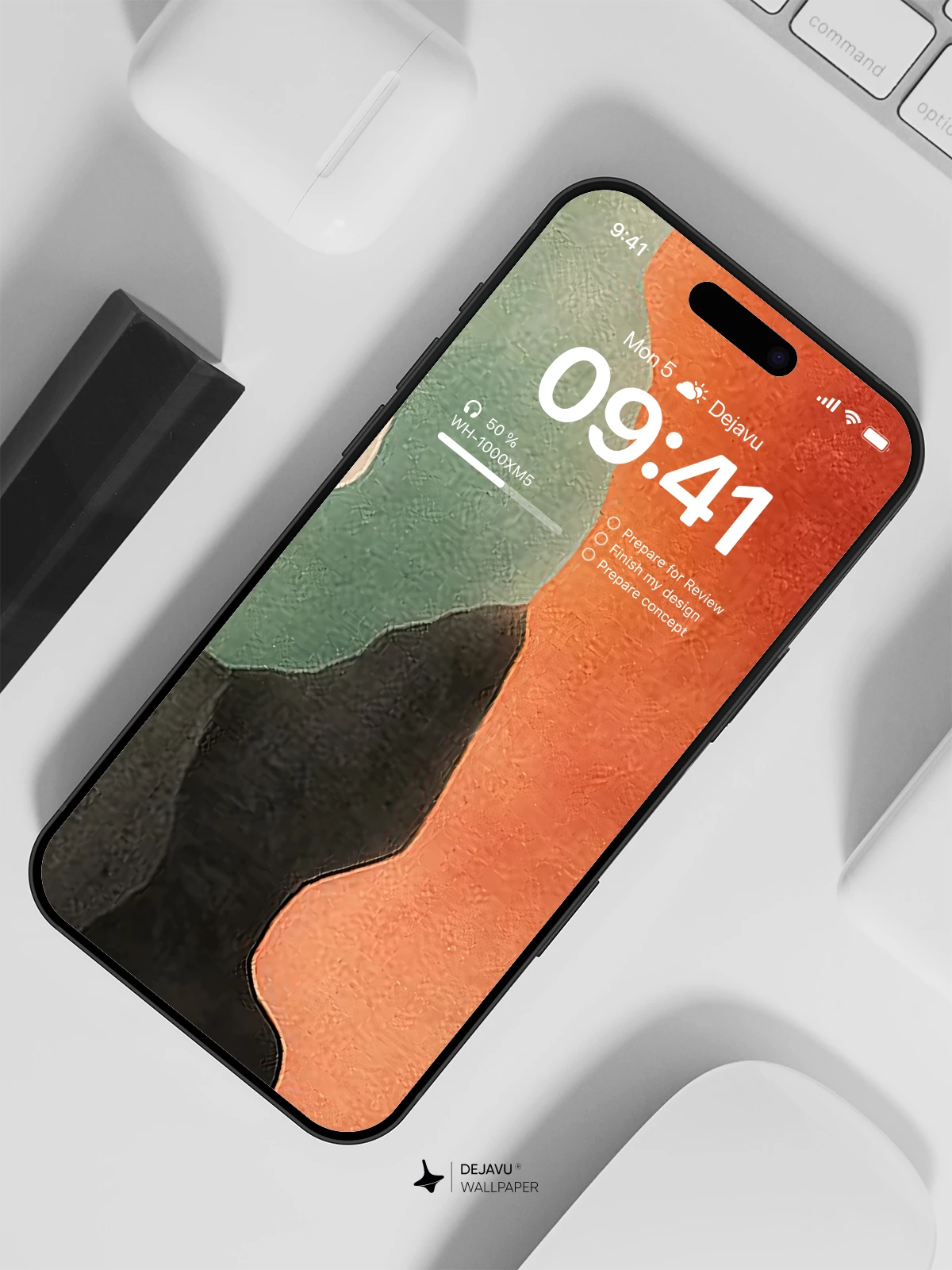 Abstract Colorful Wallpaper 4K for iPhone Lock Screen