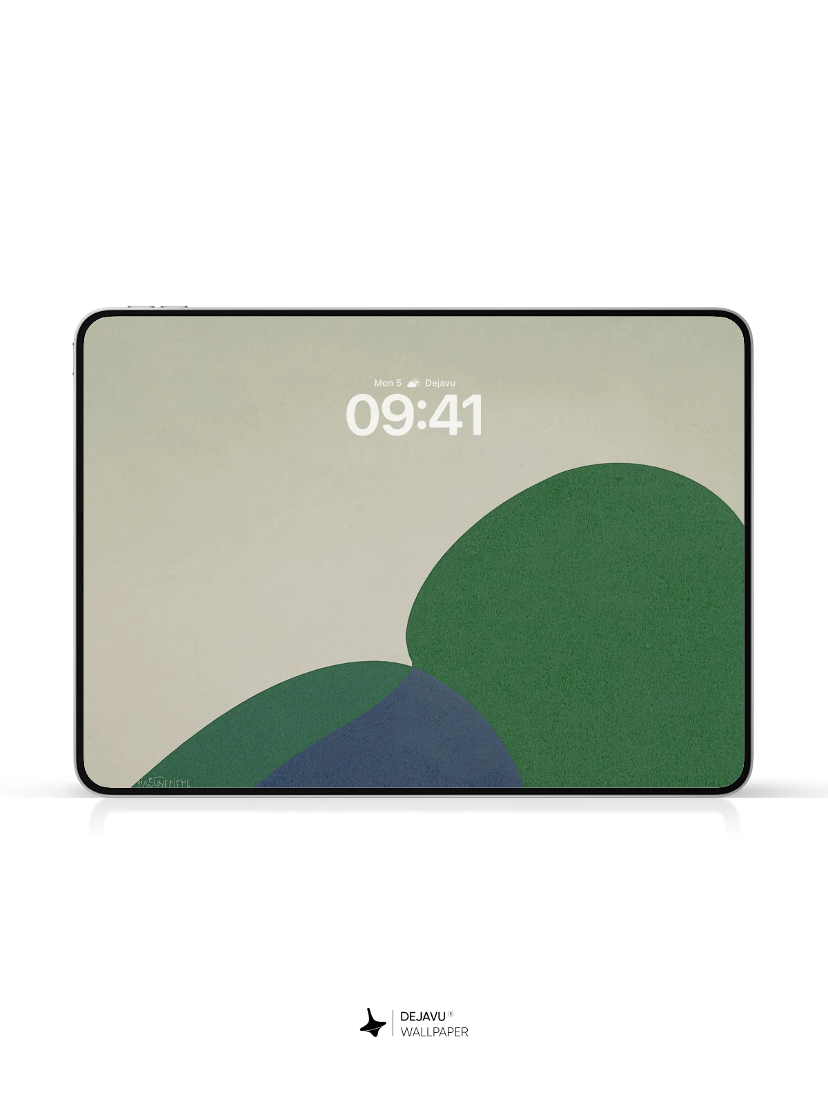 Green Abstract Wallpaper 4K for iPhone Lock Screen