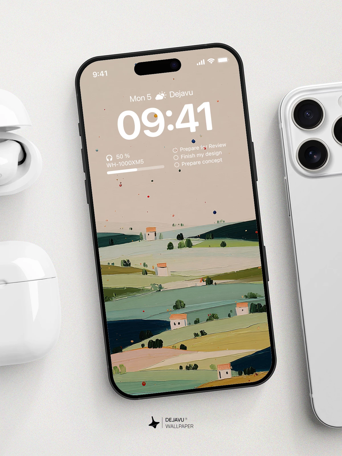 Rolling Hills Landscape Wallpaper 4K for iPhone Lock Screen