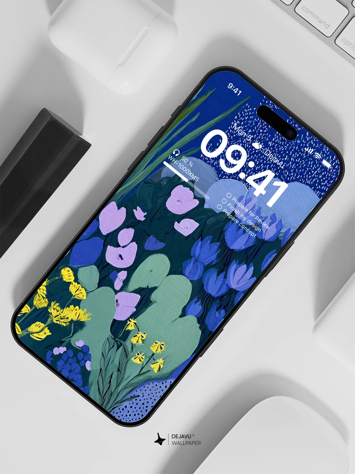 Floral Garden Wallpaper 4K for iPhone Lock Screen