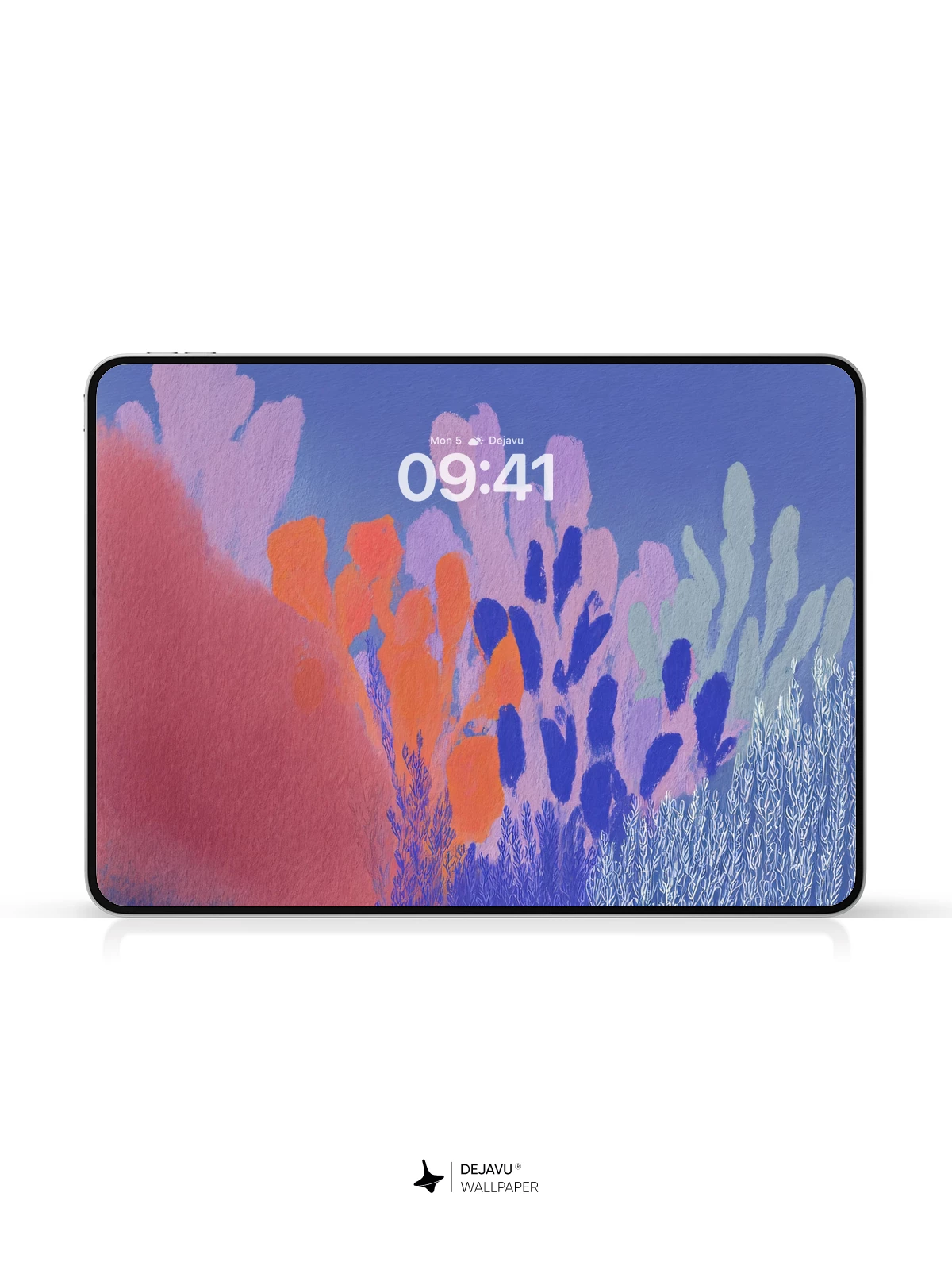 Abstract Floral Wallpaper 4K for iPhone Lock Screen