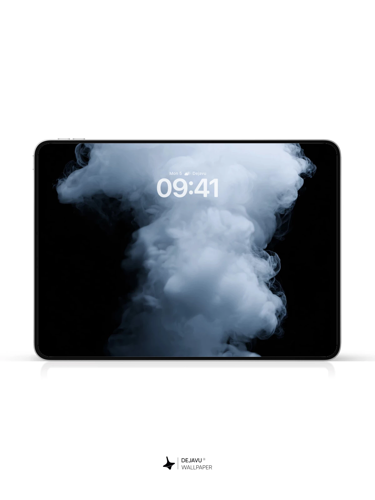 White Smoke Cloud Wallpaper 4K for iPhone Lock Screen