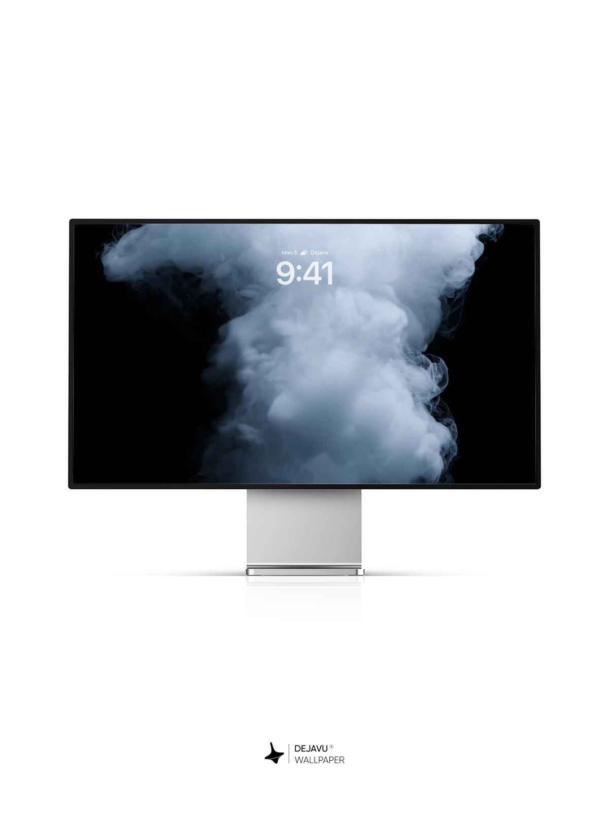 White Smoke Cloud Wallpaper 4K for iPhone Lock Screen