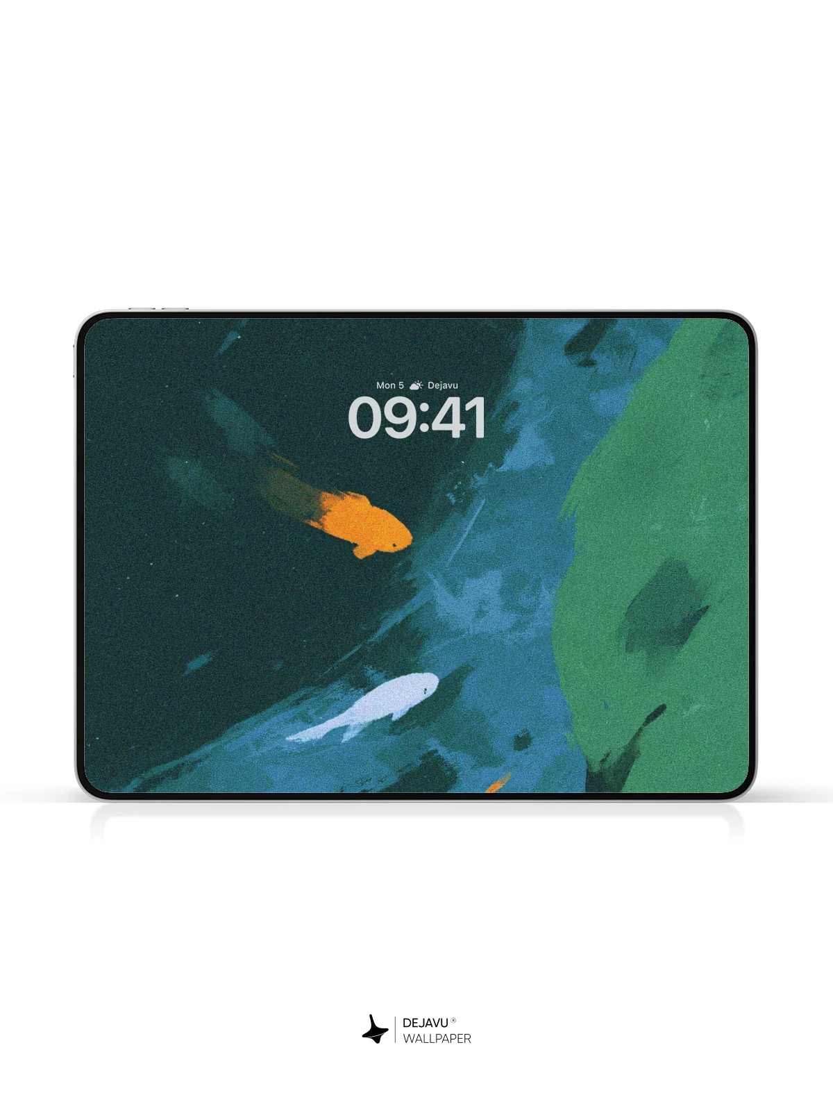 Koi Fish Pond Wallpaper 4K for iPhone Lock Screen