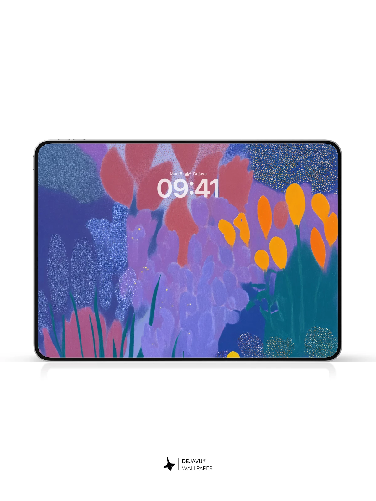 Abstract Floral Wallpaper 4K for iPhone Lock Screen