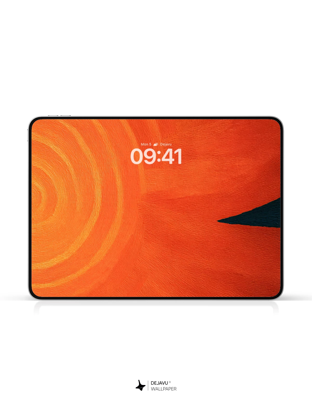 Sunburst Orange Wallpaper 4K for Mobile Background
