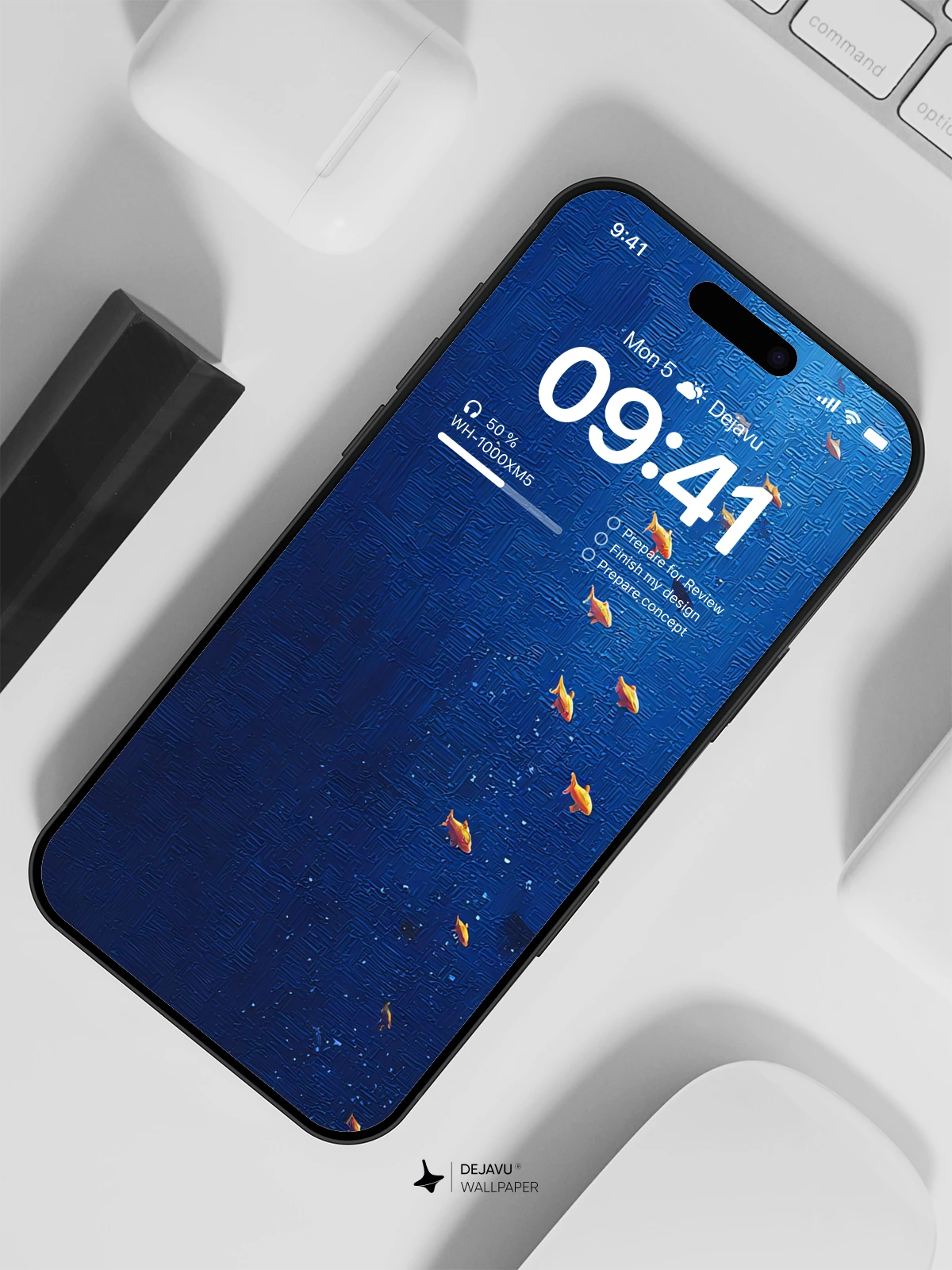 Underwater Fish Wallpaper 4K for iPhone Lock Screen