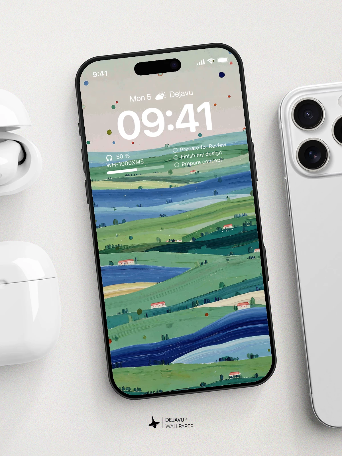 Rolling Hills Landscape Wallpaper 4K for Mobile Background