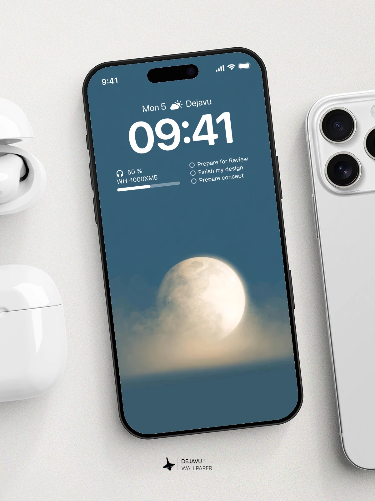 Moon Wallpaper 4K for iPhone Lock Screen