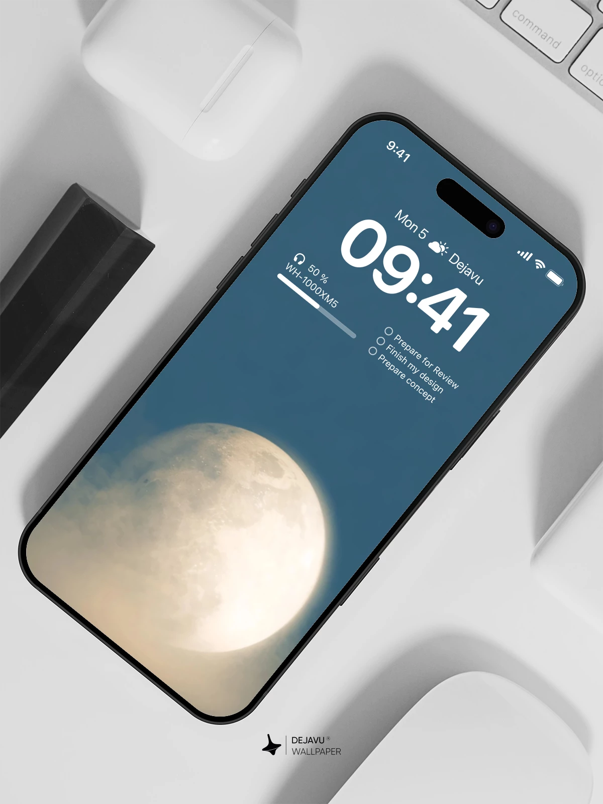 Moon Wallpaper 4K for iPhone Lock Screen