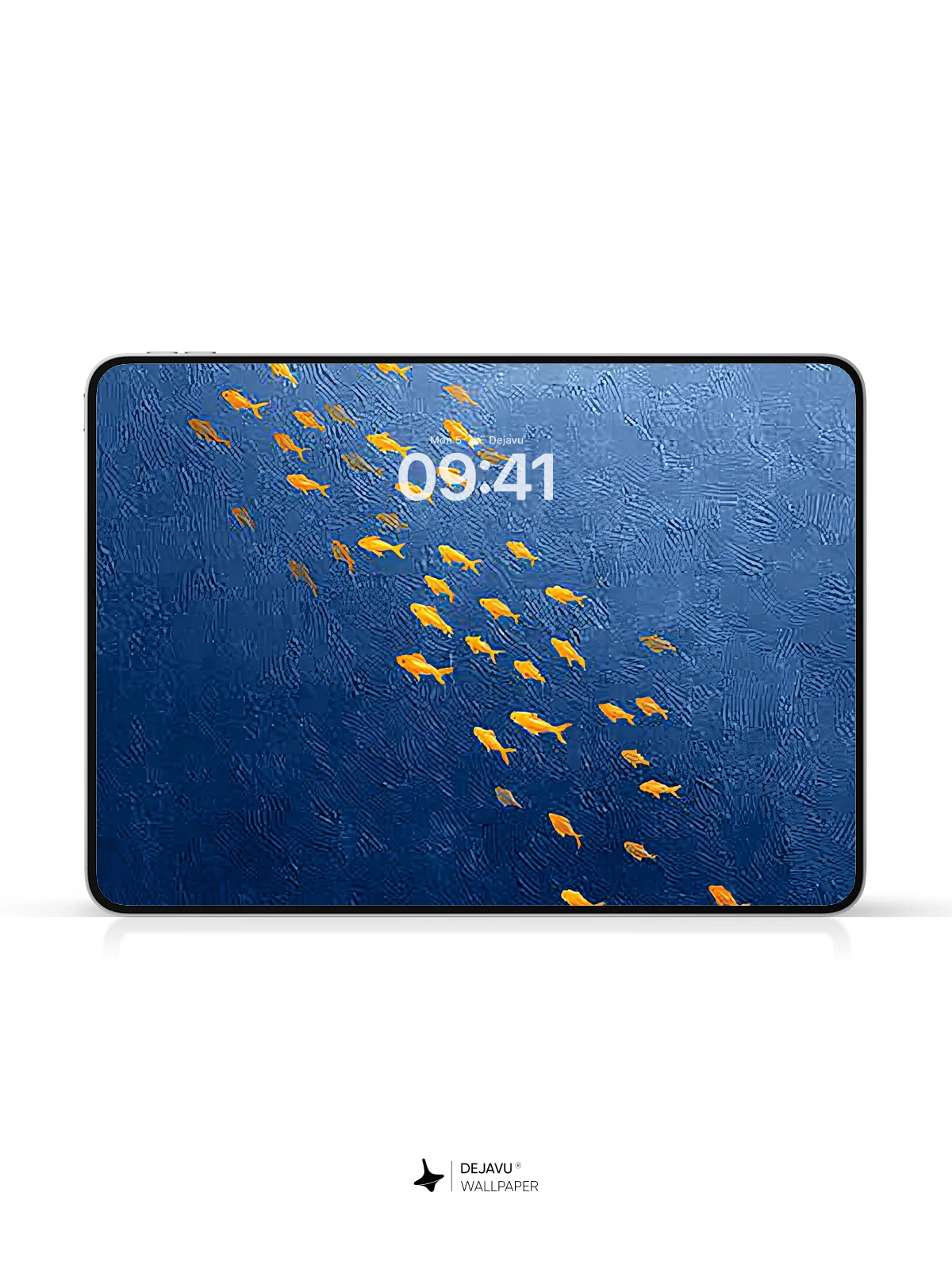 Blue Ocean with Fish Wallpaper 4K for iPhone Lock Screen