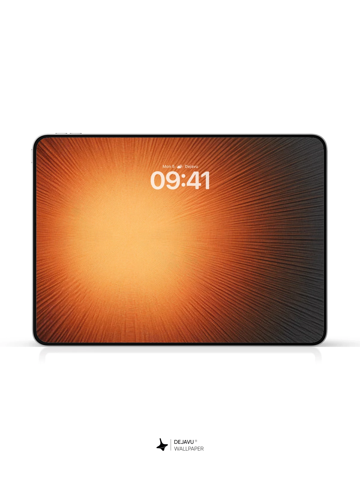 Orange Glow Wallpaper 4K for Mobile Background