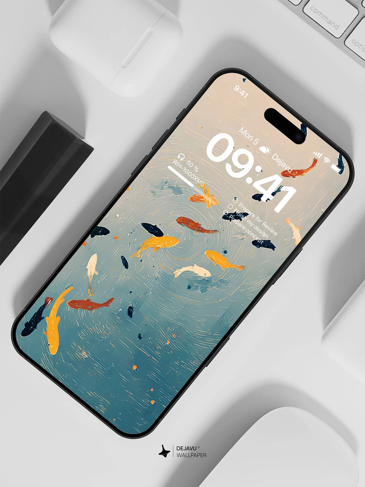 Colorful Fish Wallpaper 4K for iPhone Lock Screen