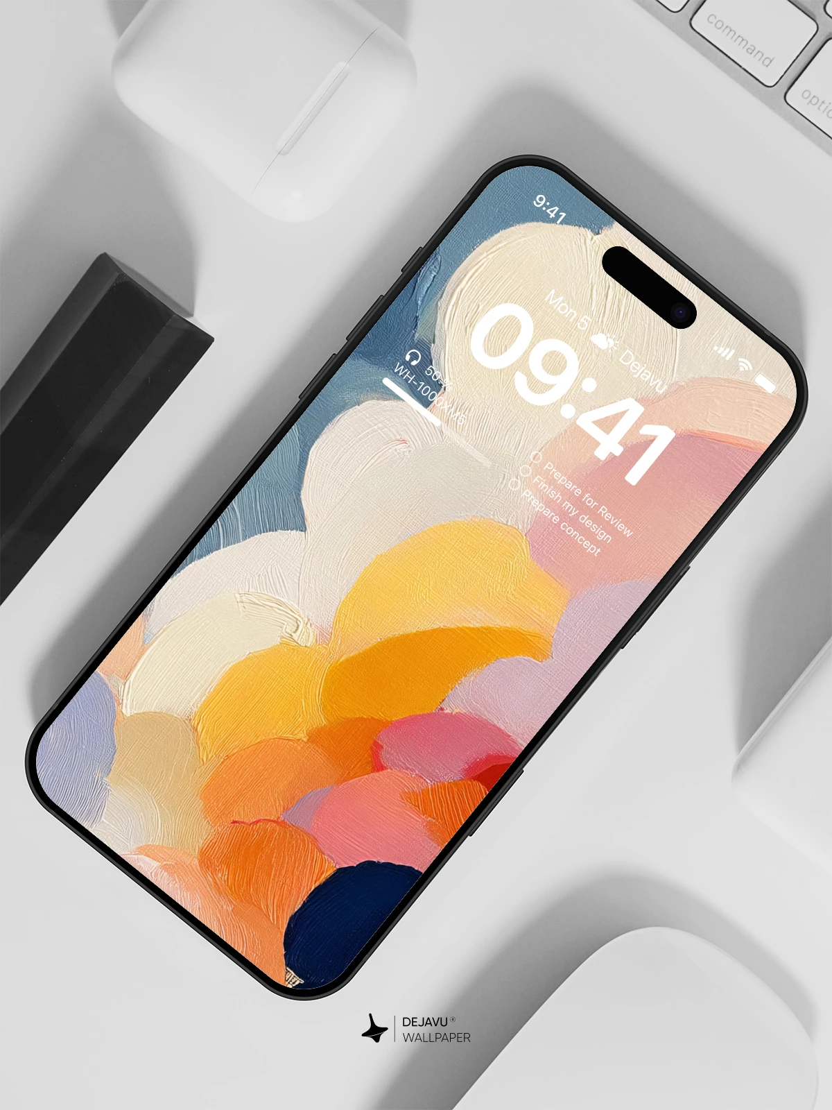 Abstract Cloud Wallpaper 4K for iPhone Lock Screen