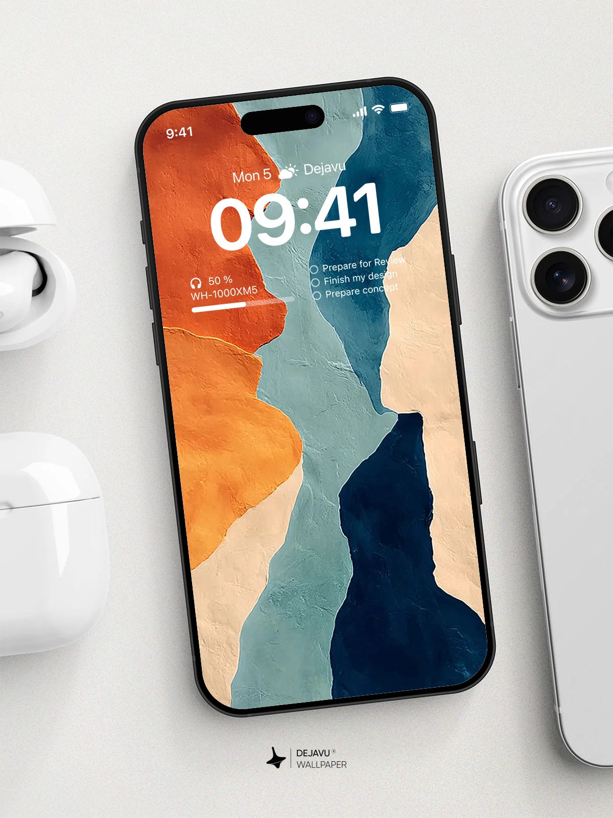 Abstract Colorful Wallpaper 4K for iPhone Lock Screen