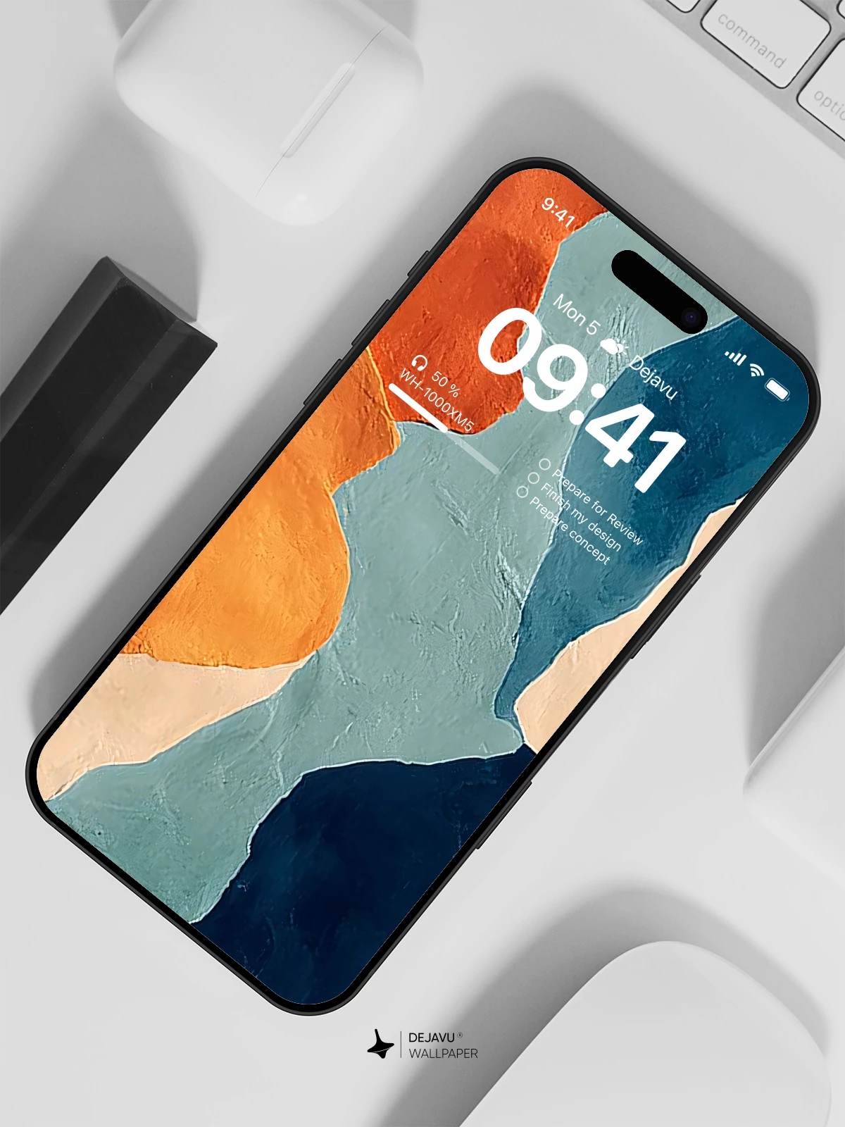 Abstract Colorful Wallpaper 4K for iPhone Lock Screen