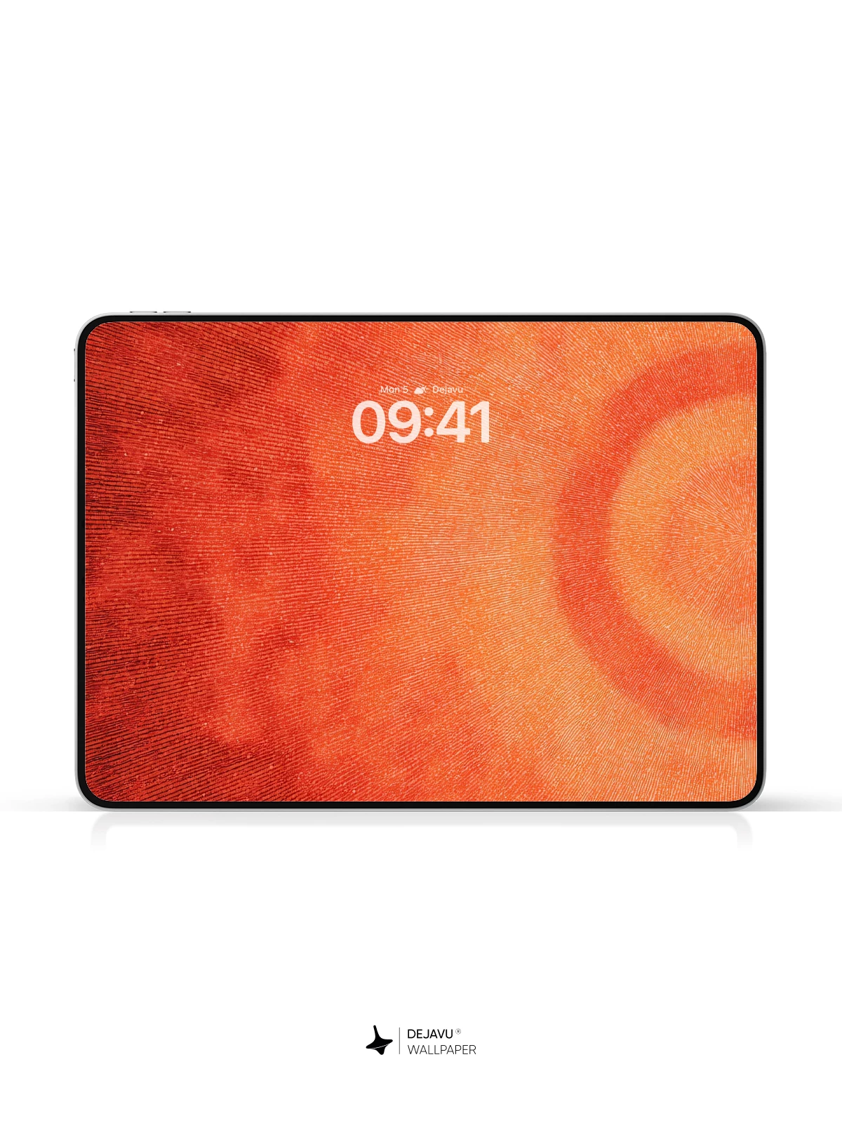 Abstract Red Sunburst Wallpaper 4K for iPhone Lock Screen