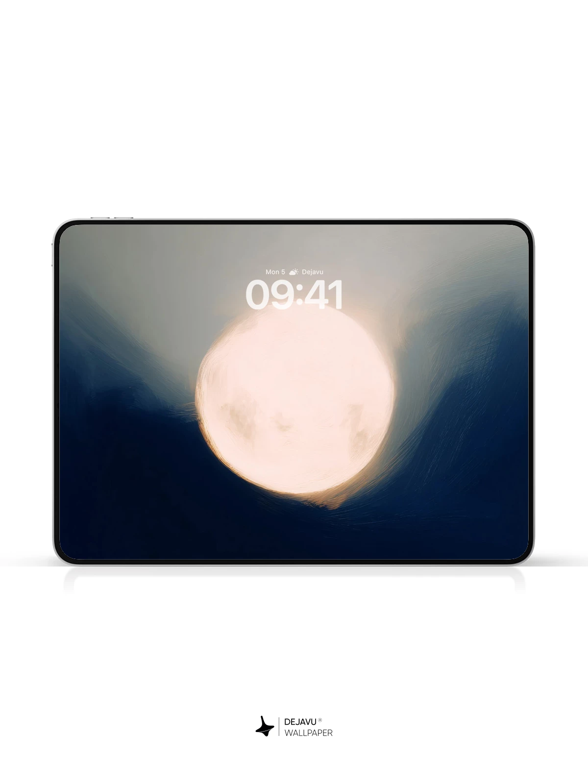 Moon Night Sky Wallpaper 4K for iPhone Lock Screen