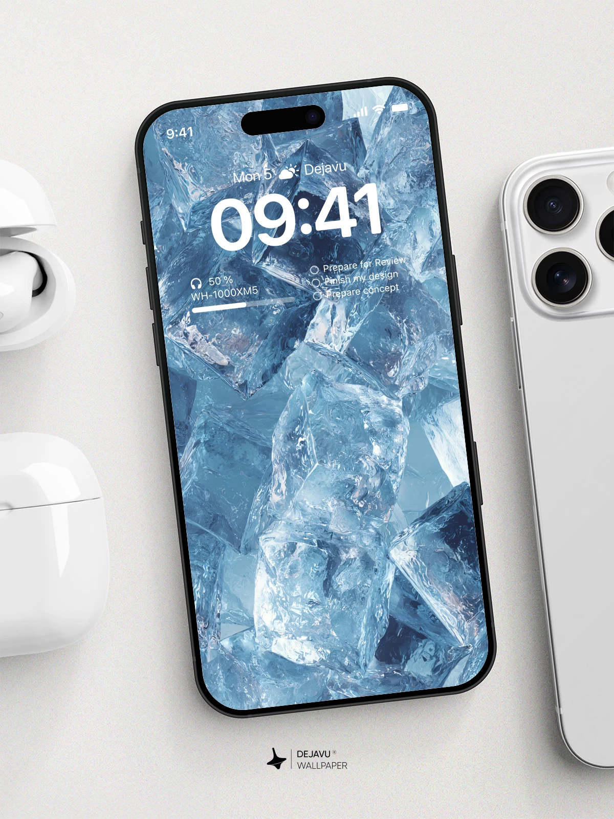 Ice Cube Wallpaper 4K for iPhone Lock Screen