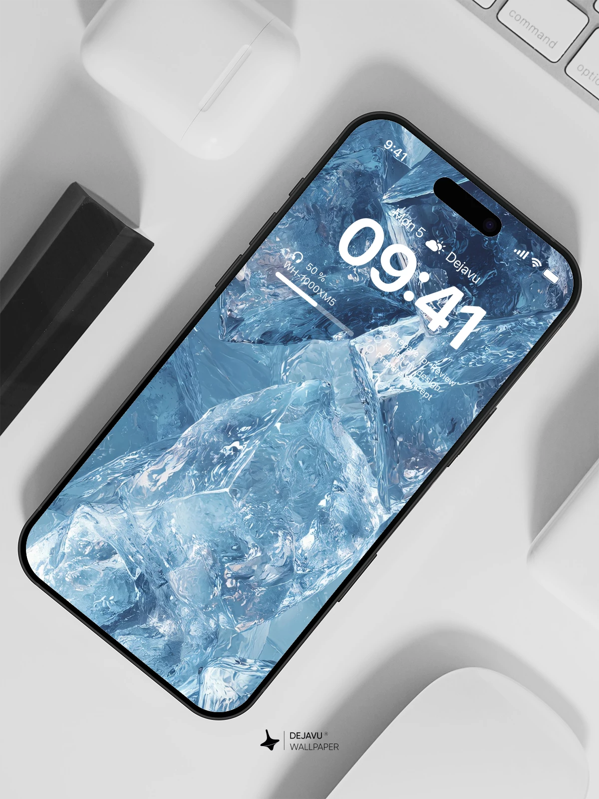 Ice Cube Wallpaper 4K for iPhone Lock Screen