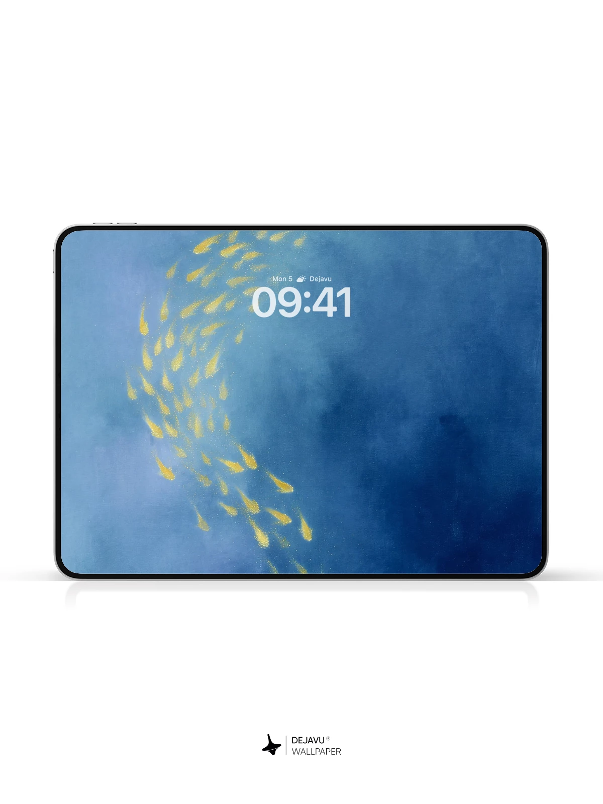 Yellow Fish School Wallpaper 4K for Mobile Background