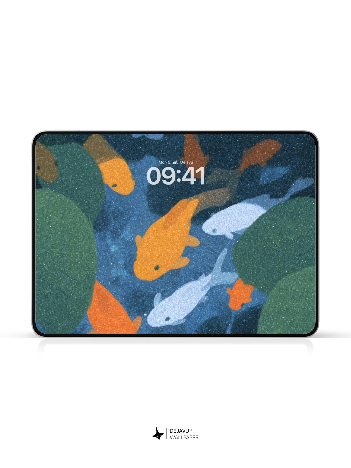 Koi Fish Pond Wallpaper 4K for Mobile Background