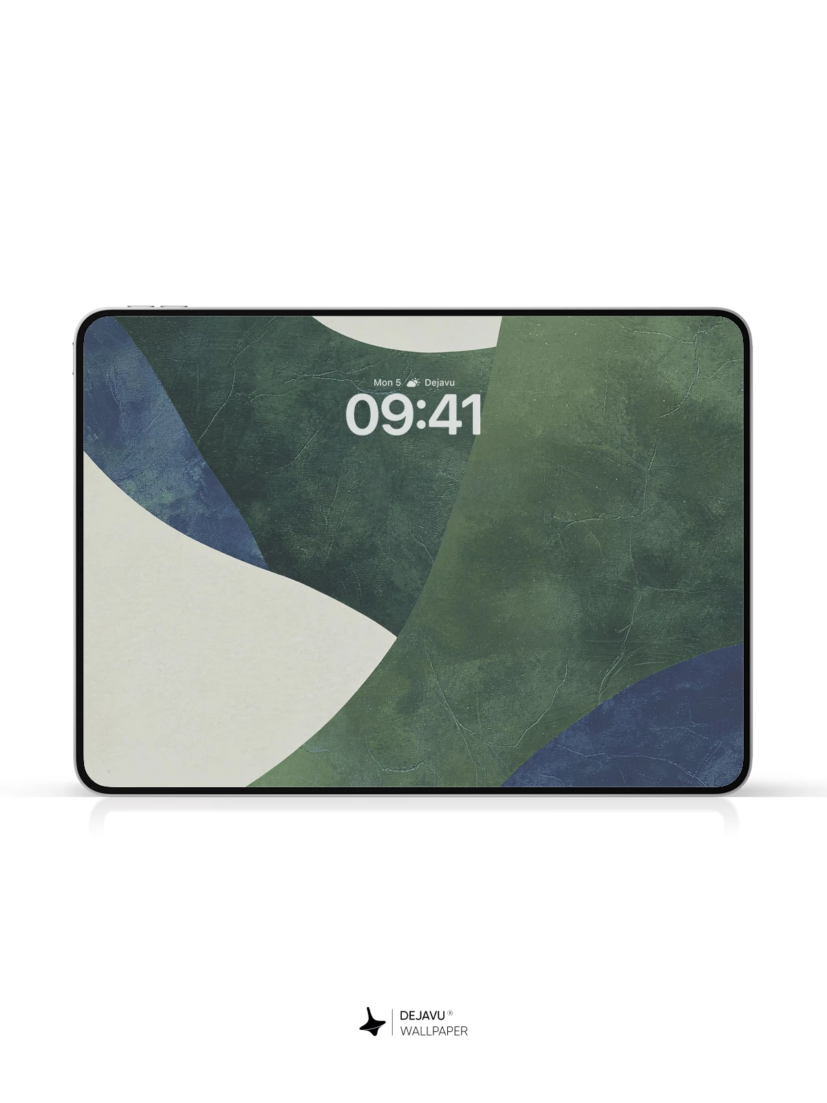 Abstract Green Blue Wallpaper 4K for iPhone Lock Screen