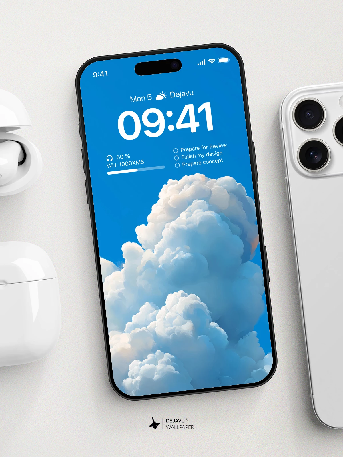 White Cloud Wallpaper 4K for Mobile Background