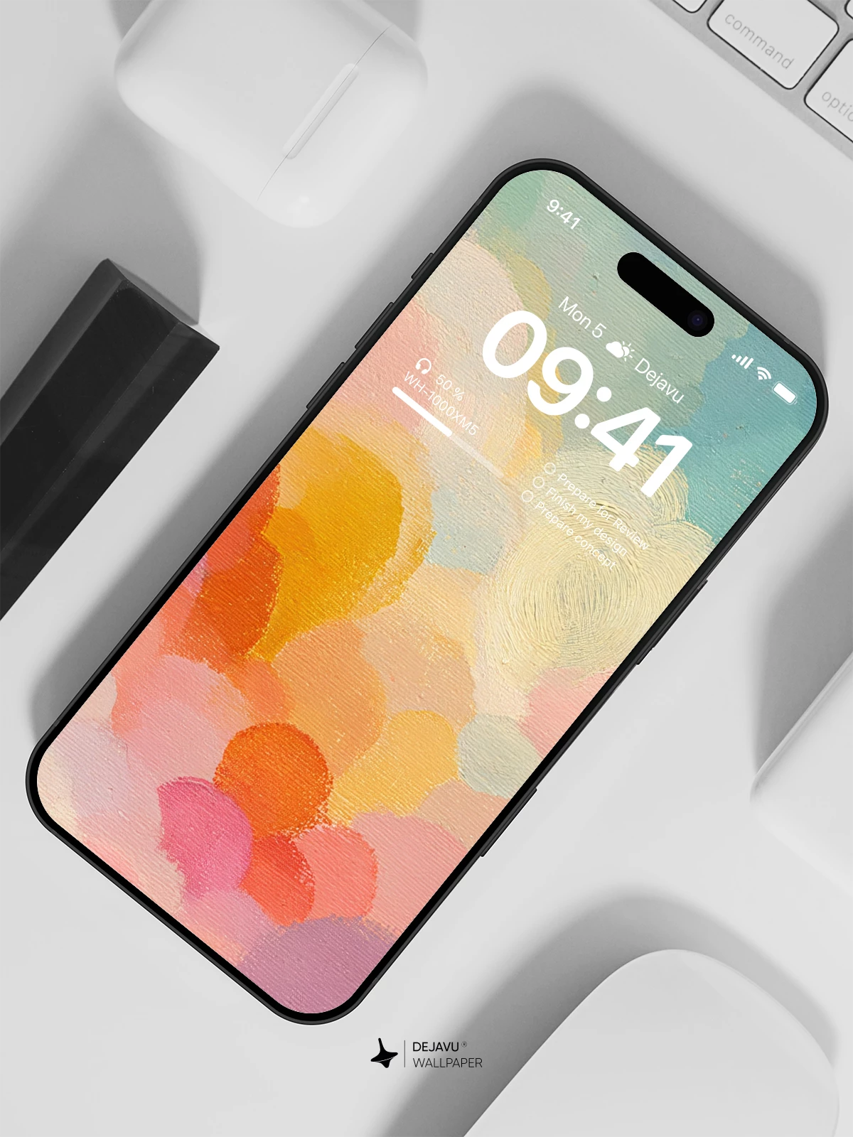 Abstract Cloud Wallpaper 4K for iPhone Lock Screen