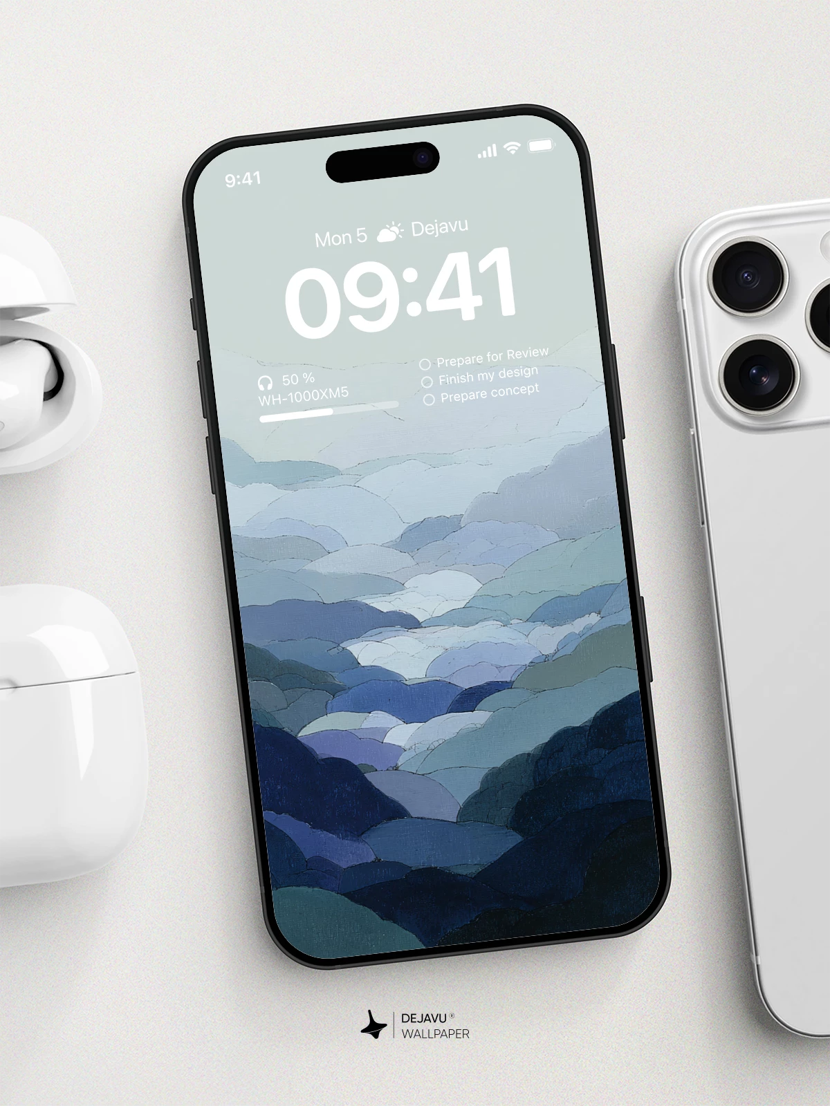 Mountain Landscape Wallpaper 4K for iPhone Lock Screen