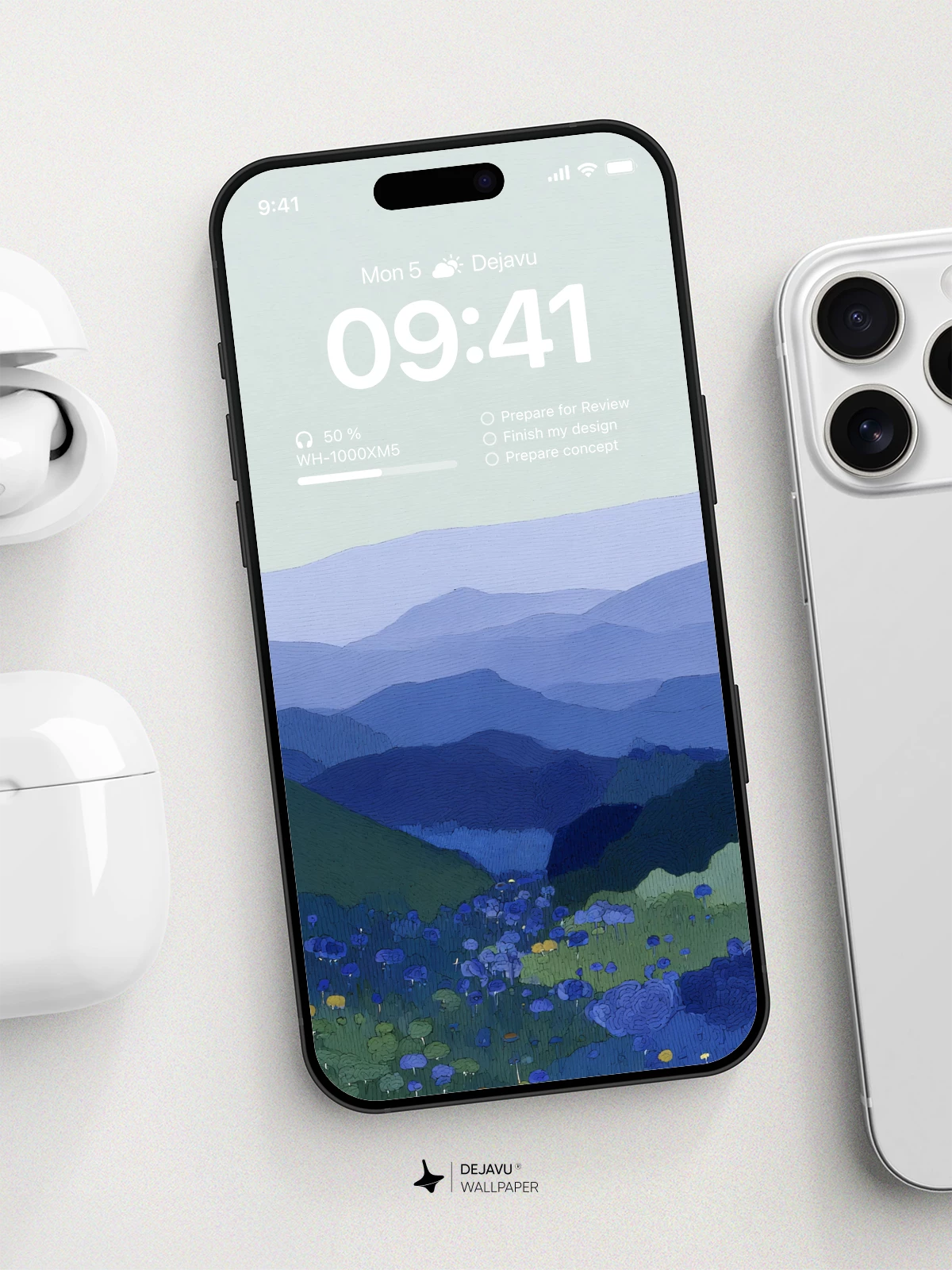 Mountain Landscape Wallpaper 4K for iPhone Lock Screen