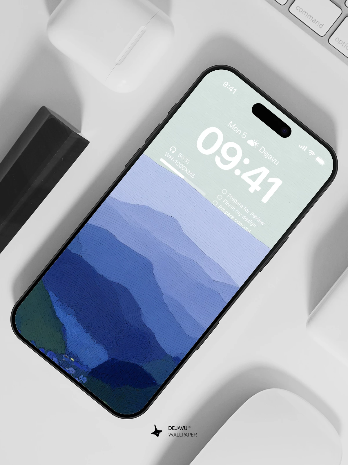 Mountain Landscape Wallpaper 4K for iPhone Lock Screen