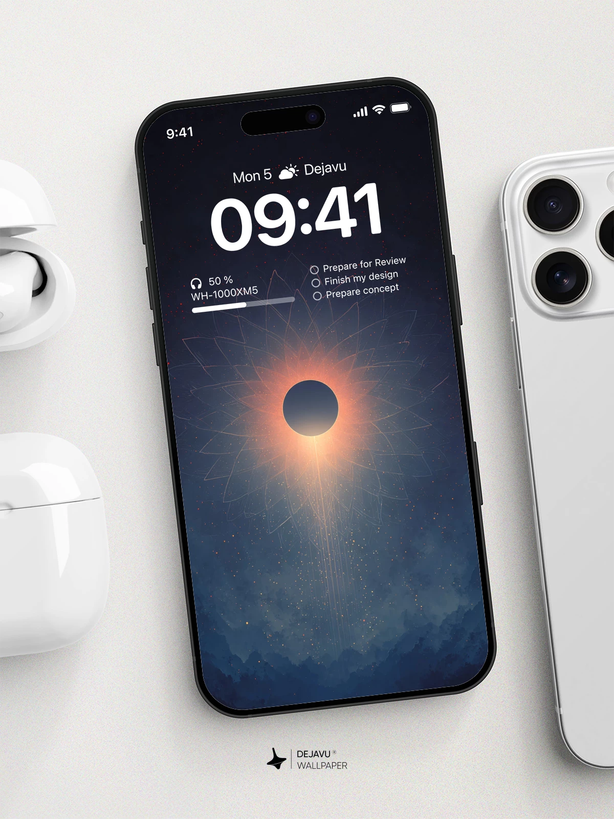 Solar Eclipse Wallpaper 4K for iPhone Lock Screen