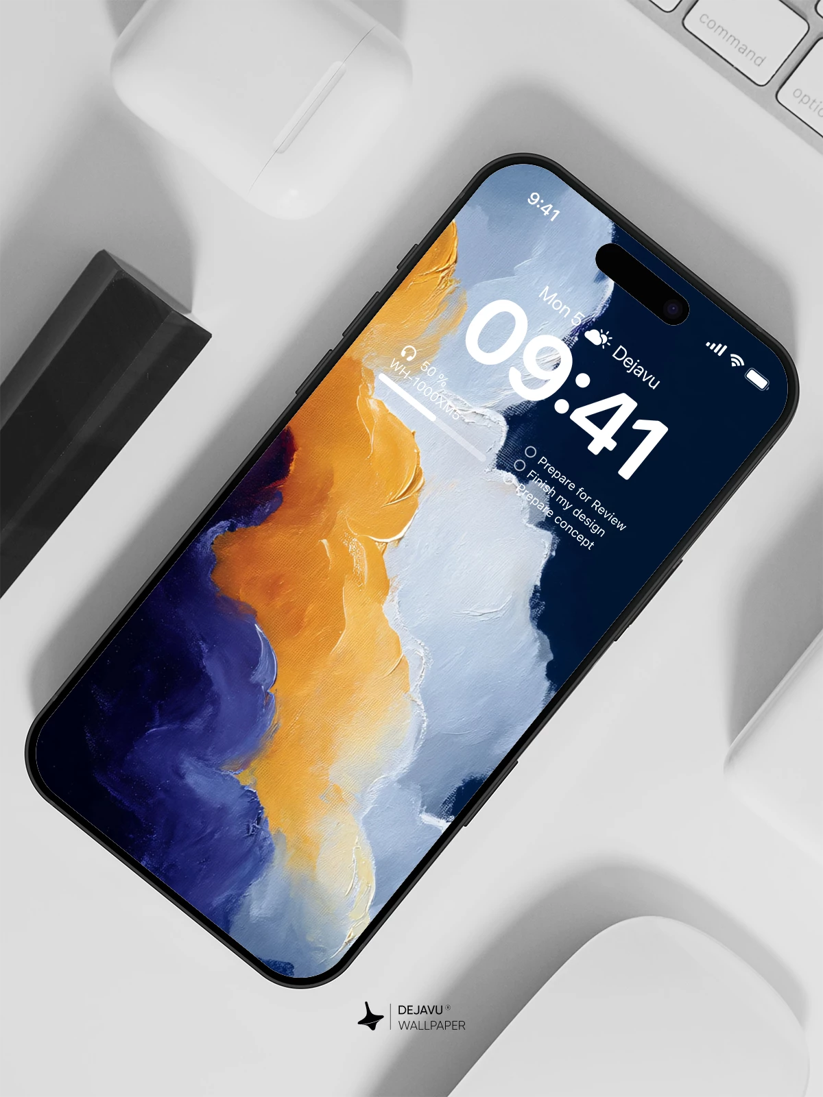 Colorful Cloud Wallpaper 4K for iPhone Lock Screen