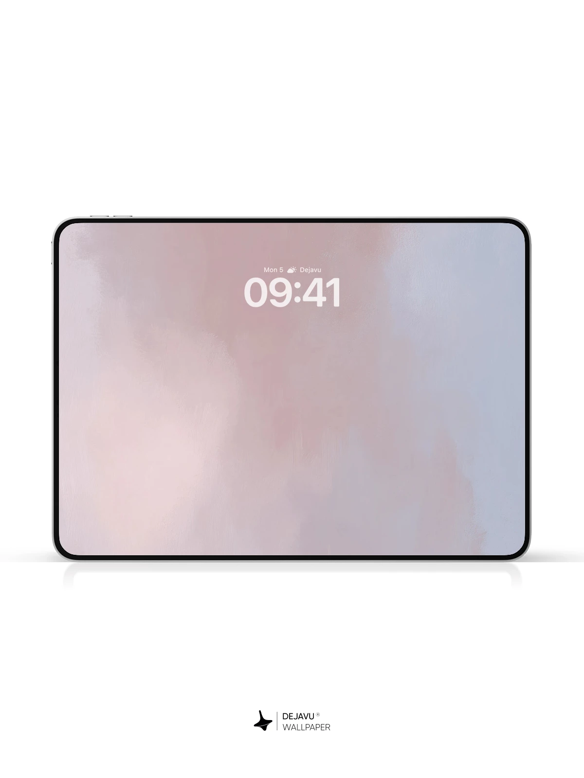 Soft Pink and Blue Gradient Wallpaper 4K for iPhone Lock Screen