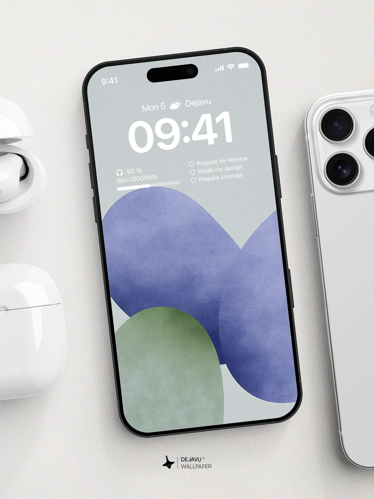 Abstract Shapes Wallpaper 4K for iPhone Lock Screen