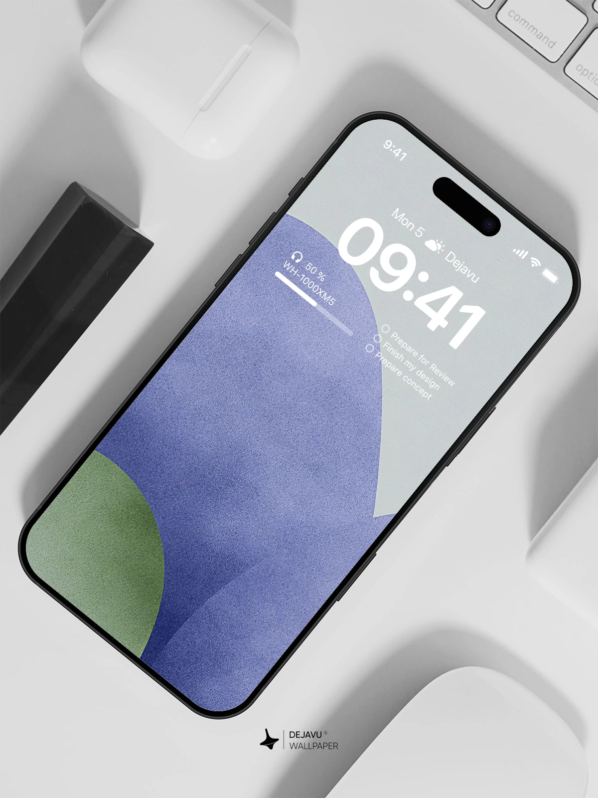 Abstract Shapes Wallpaper 4K for iPhone Lock Screen