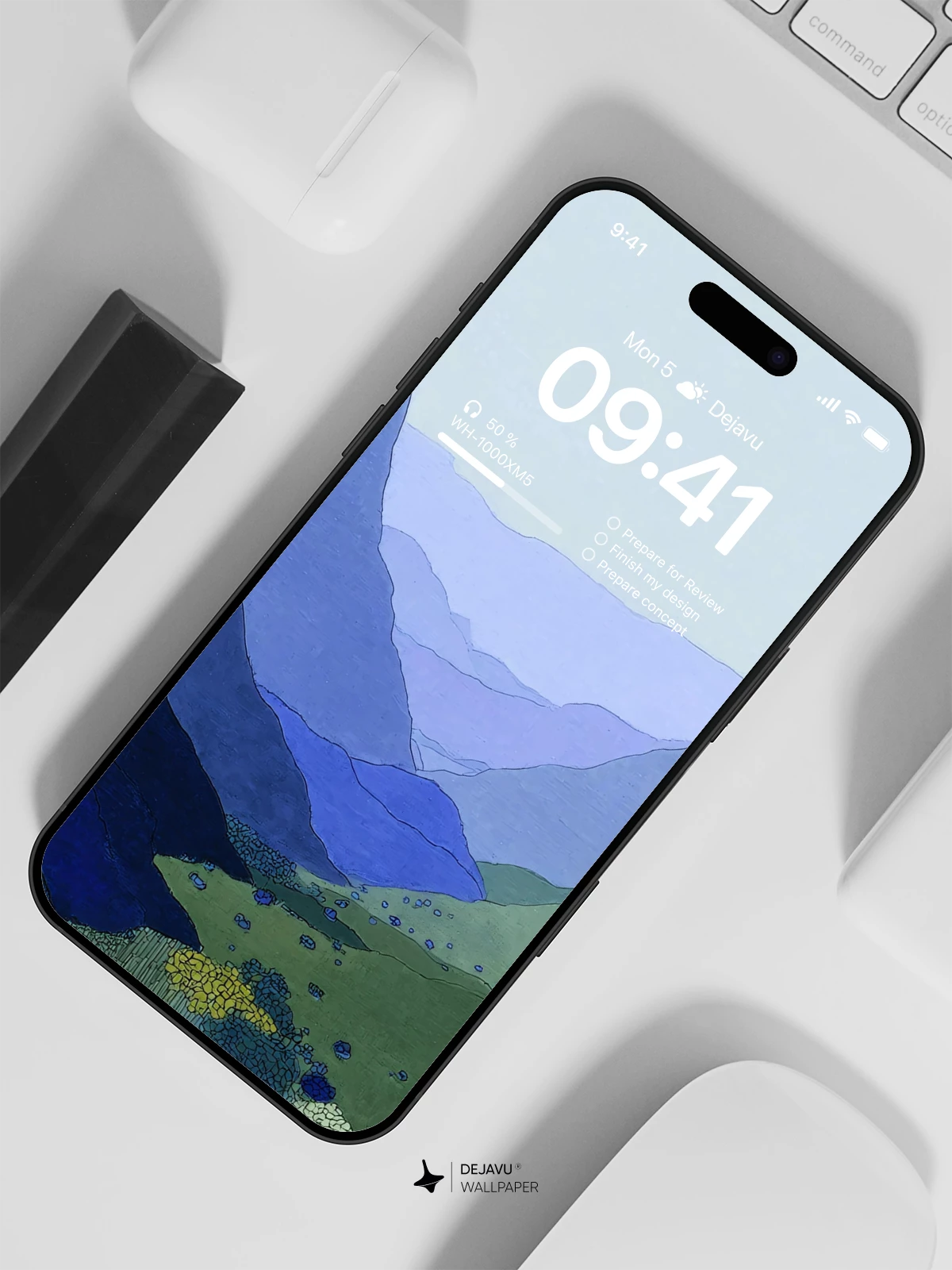 Mountain Valley Wallpaper 4K for iPhone Lock Screen