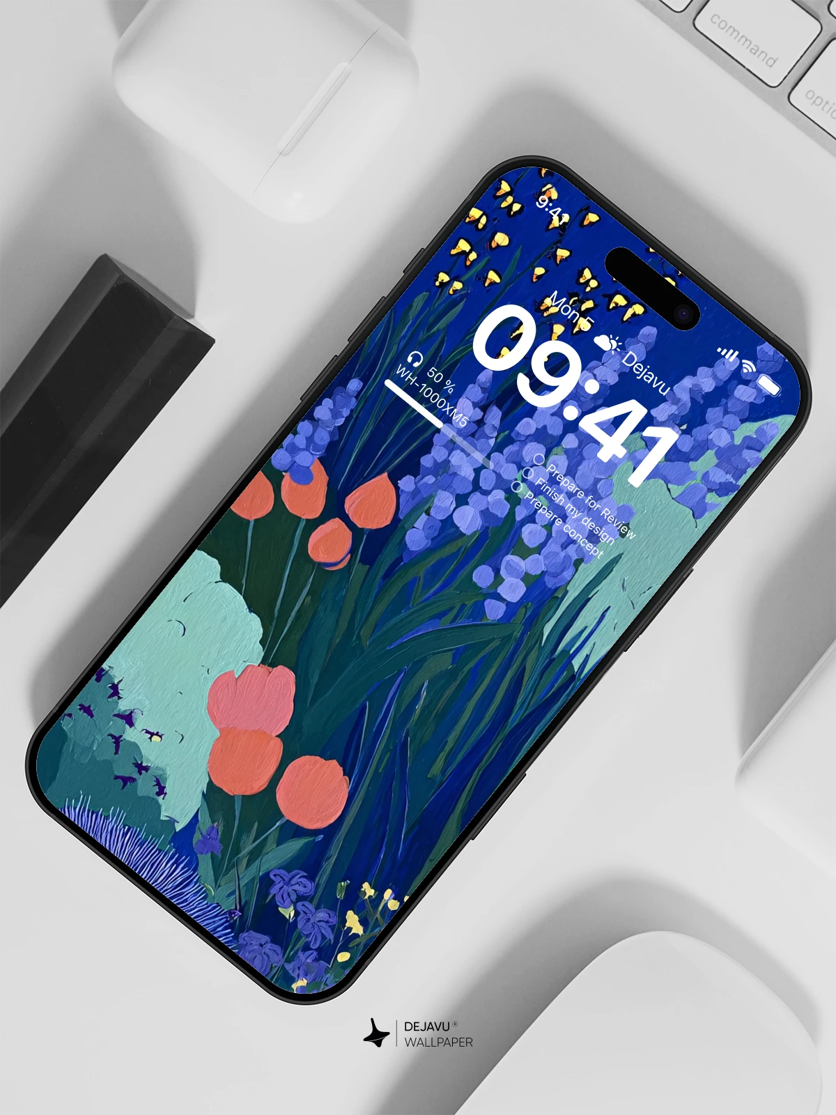 Floral Garden Wallpaper 4K for iPhone Lock Screen
