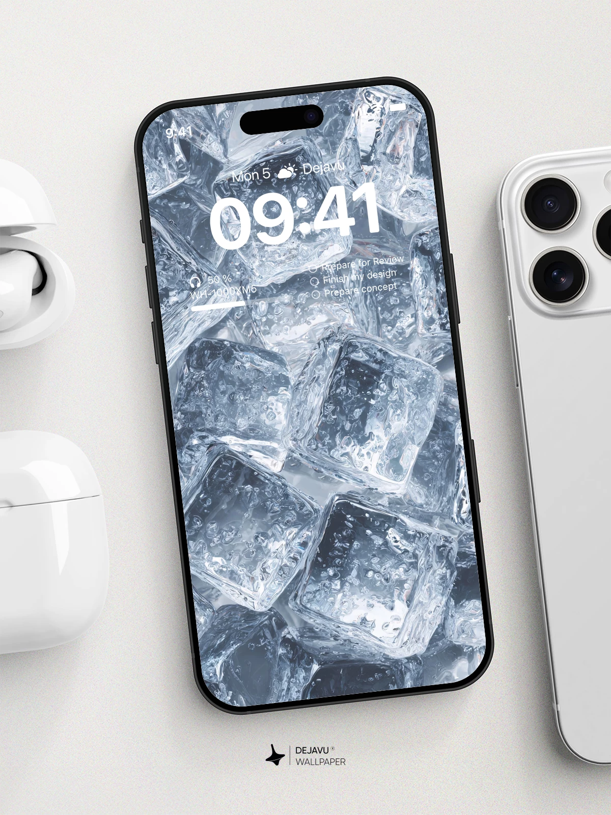 Ice Cube Wallpaper 4K for iPhone Lock Screen