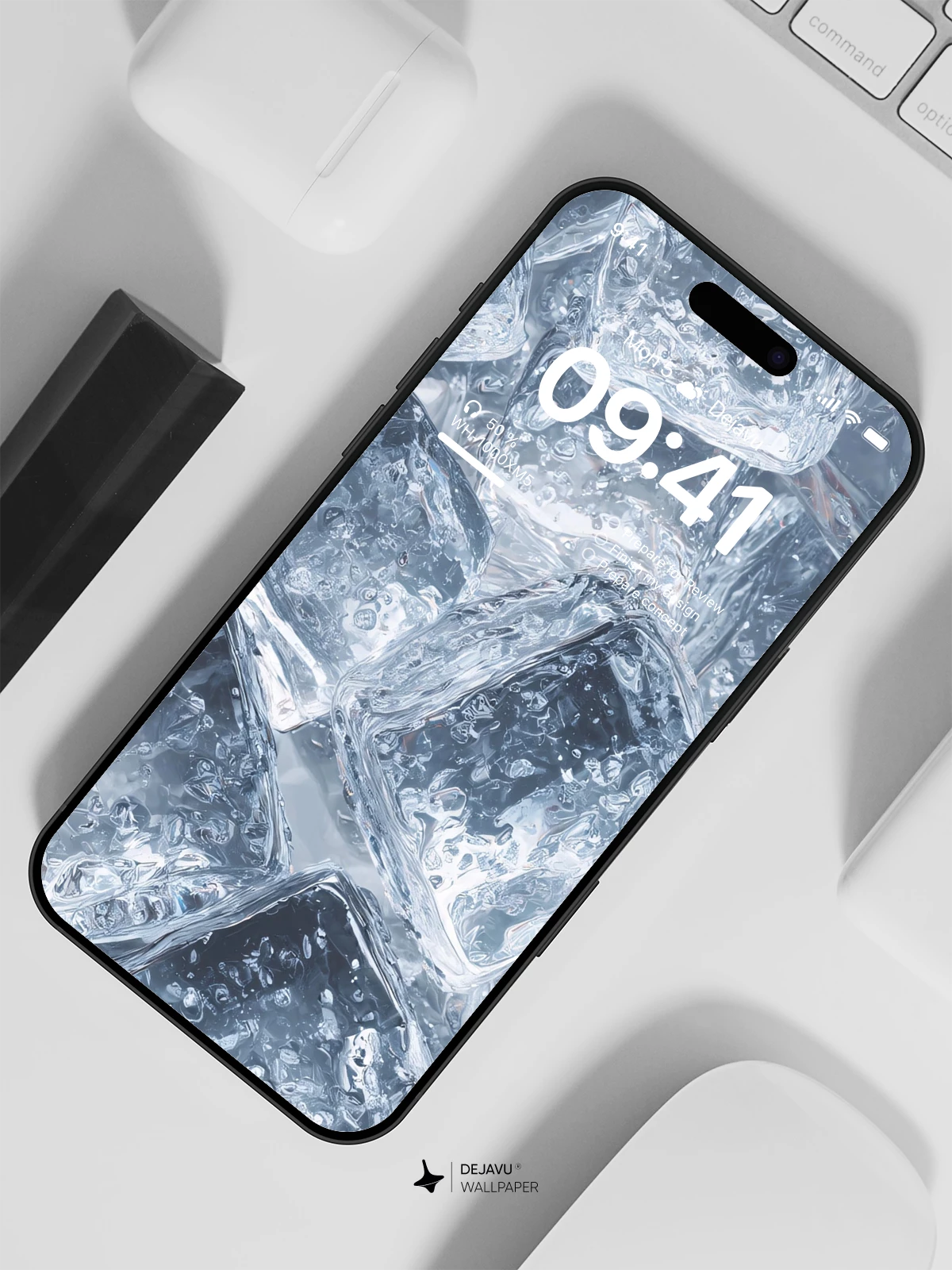 Ice Cube Wallpaper 4K for iPhone Lock Screen