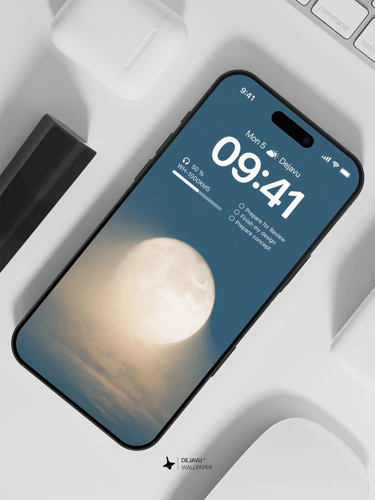 Moon Wallpaper 4K for iPhone Lock Screen