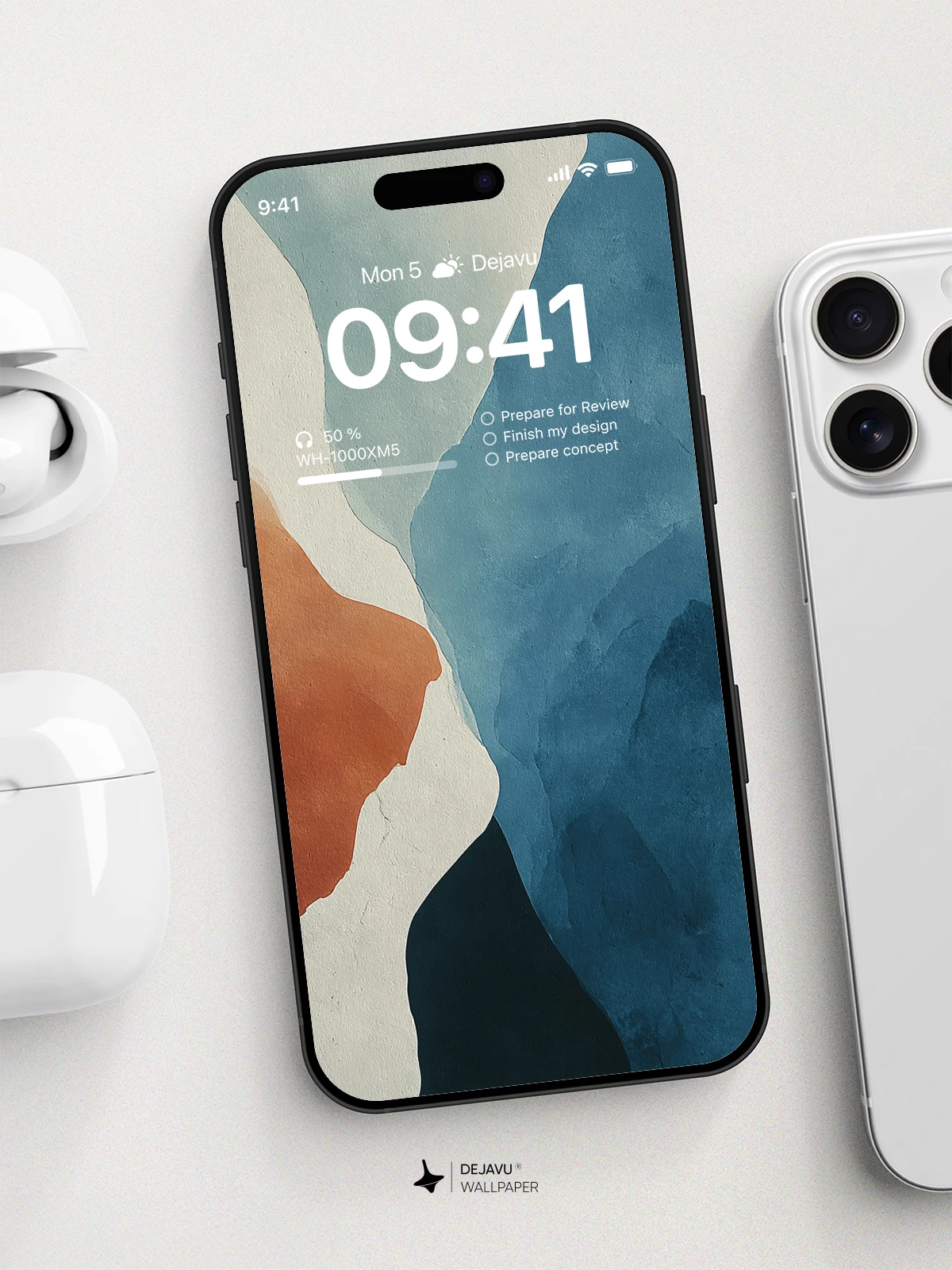 Abstract Watercolor Wallpaper 4K for Mobile Background