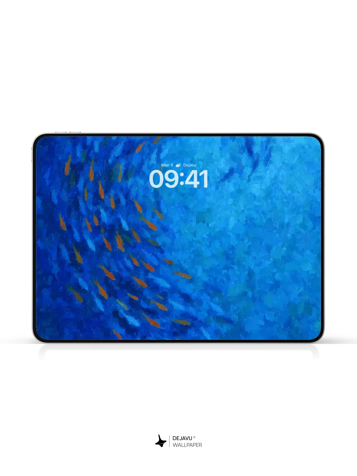 Blue Ocean Fish Wallpaper 4K for iPhone Lock Screen