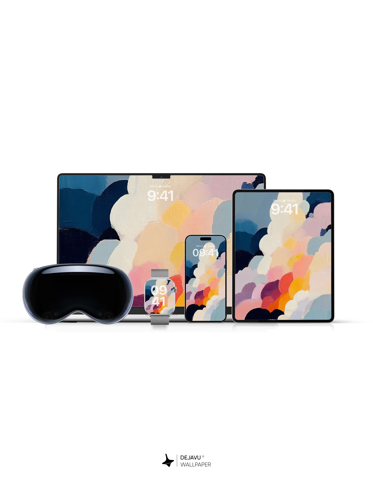 Abstract Clouds Wallpaper 4K for iPhone Lock Screen